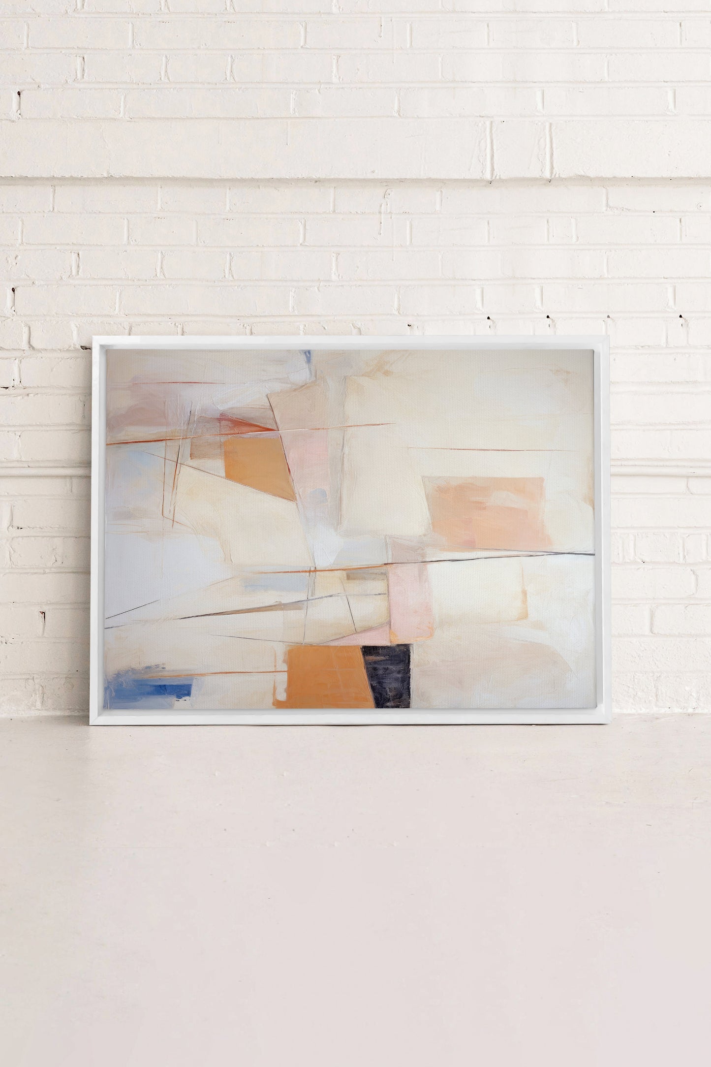 ACHTSAME ILLUSIONEN, Werk auf gespannter Leinwand