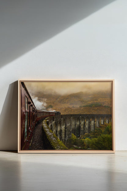 ROUTE DU MYSTÈRE, Werk auf gespannter Leinwand