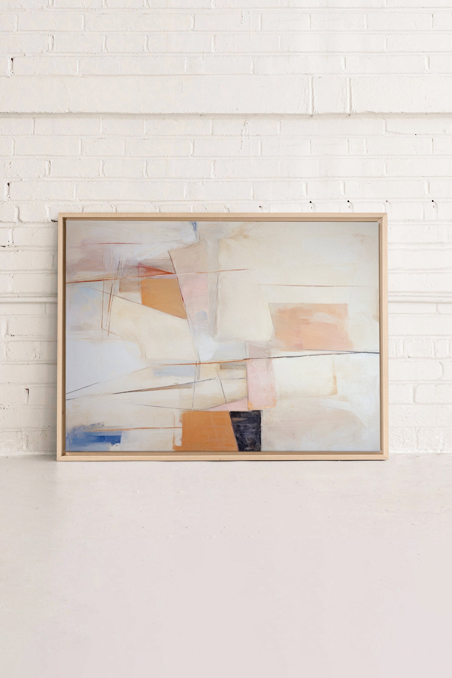 ACHTSAME ILLUSIONEN, Werk auf gespannter Leinwand
