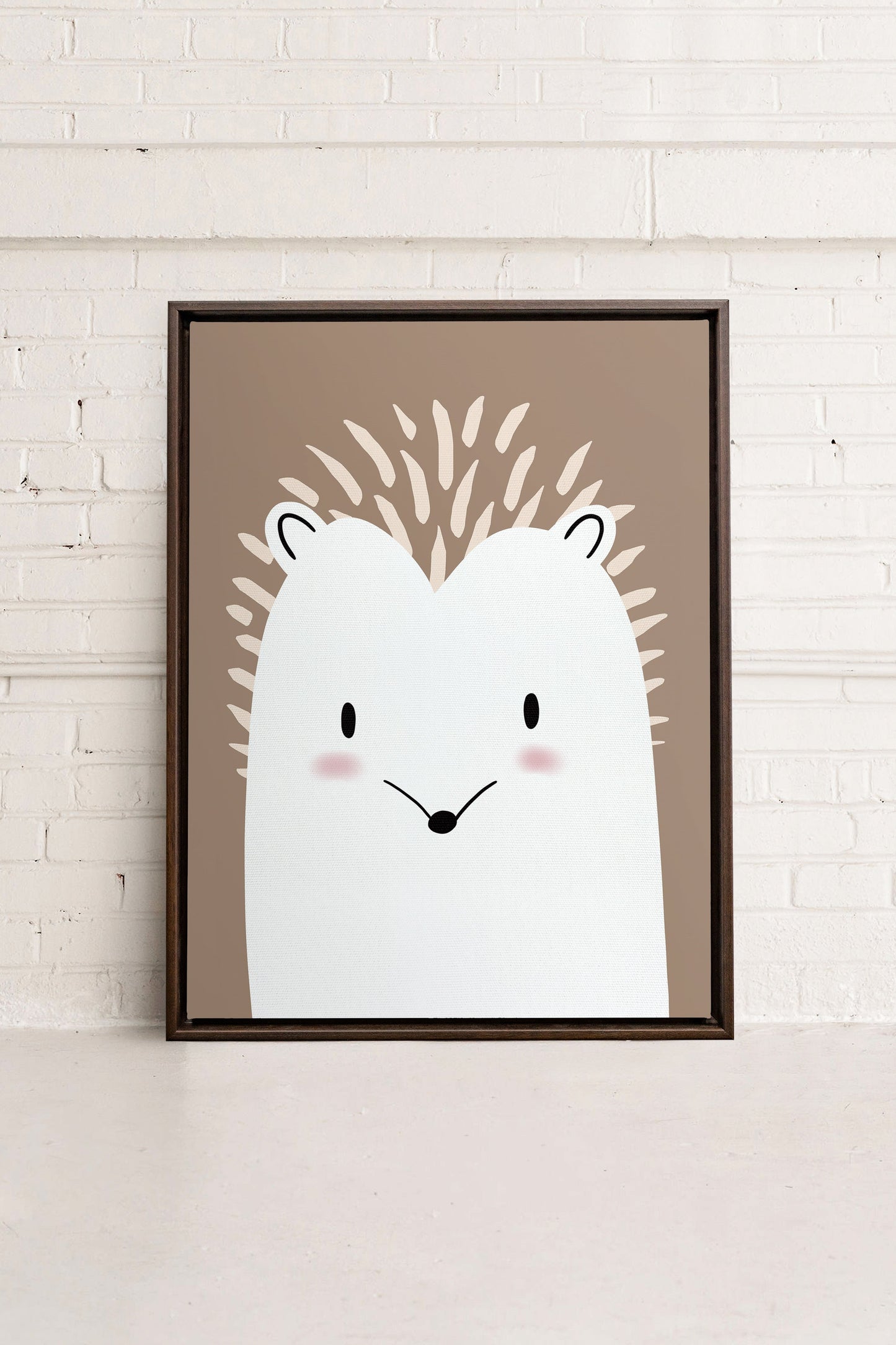 IGEL, Werk auf gespannter Leinwand
