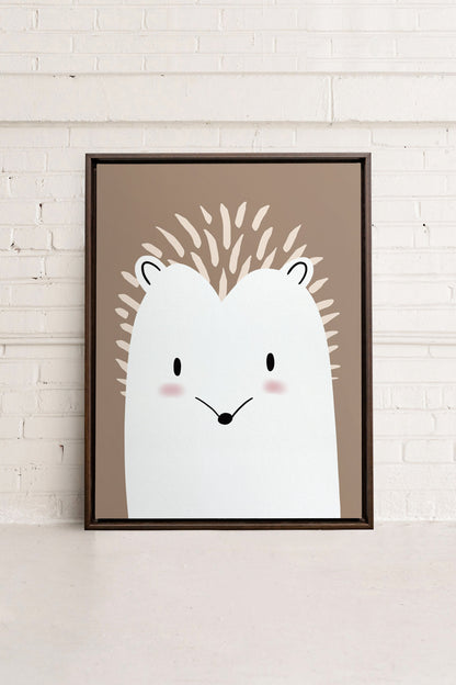 IGEL, Werk auf gespannter Leinwand
