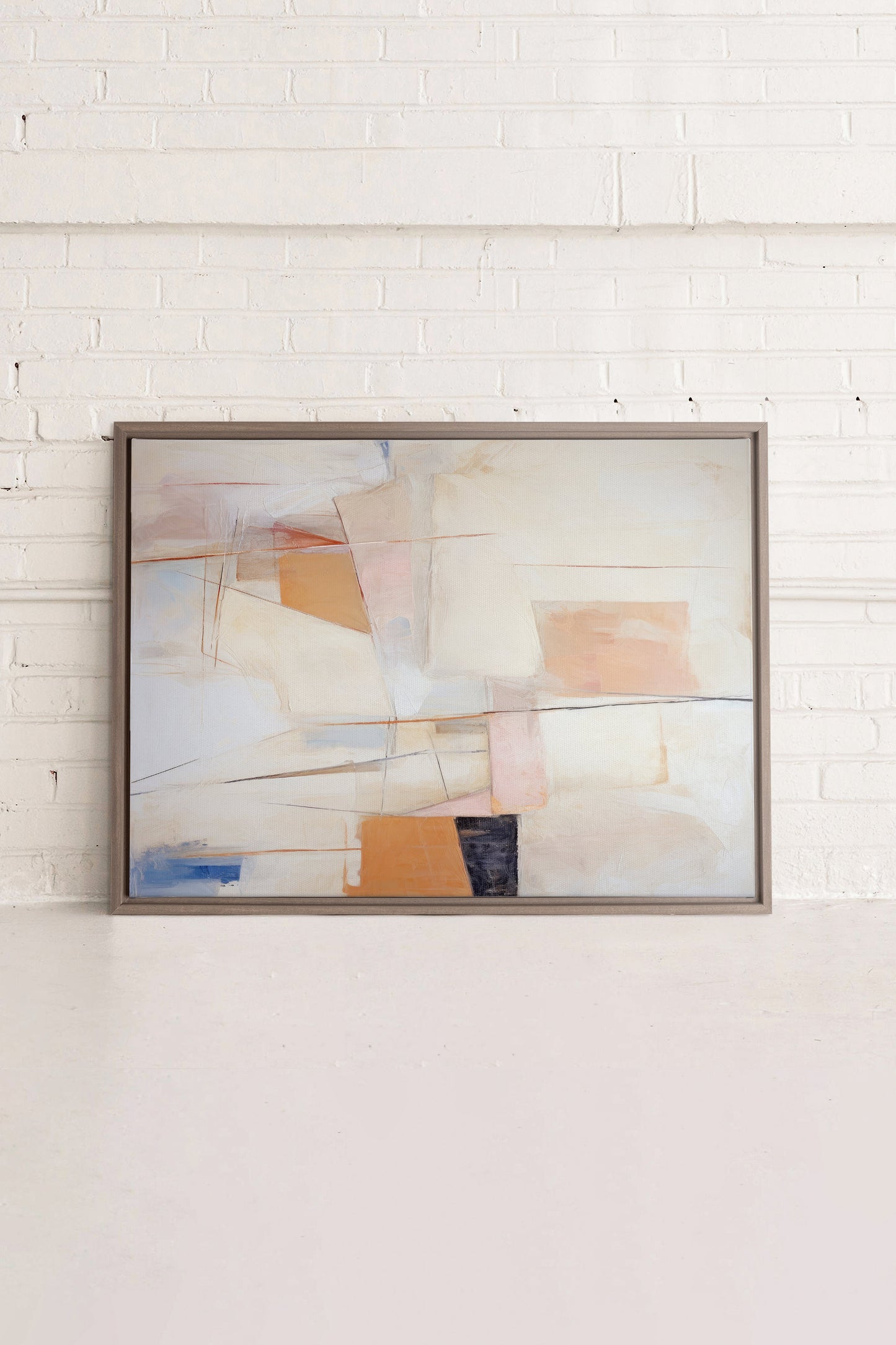 ACHTSAME ILLUSIONEN, Werk auf gespannter Leinwand