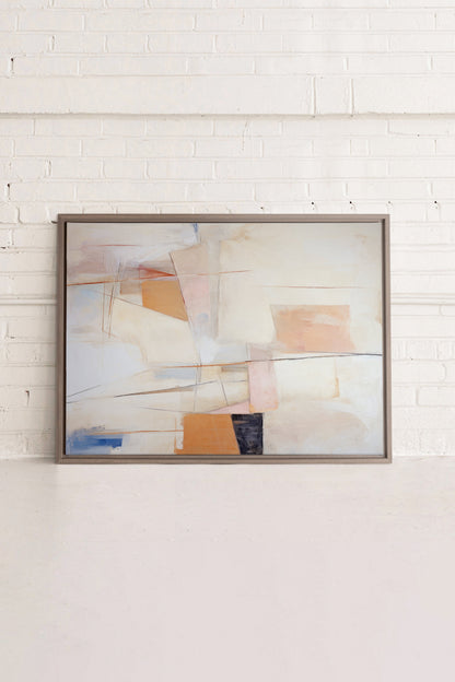 ACHTSAME ILLUSIONEN, Werk auf gespannter Leinwand