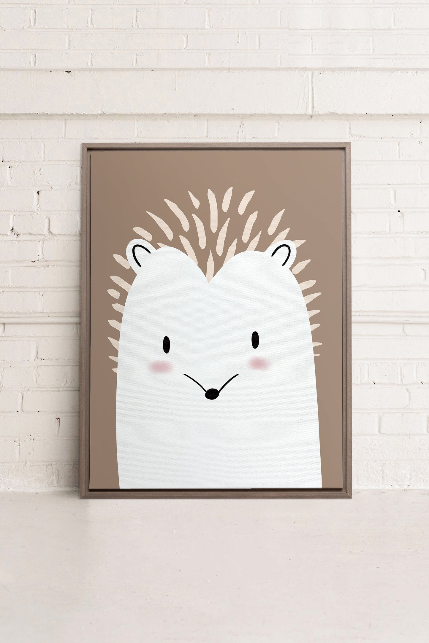 IGEL, Werk auf gespannter Leinwand