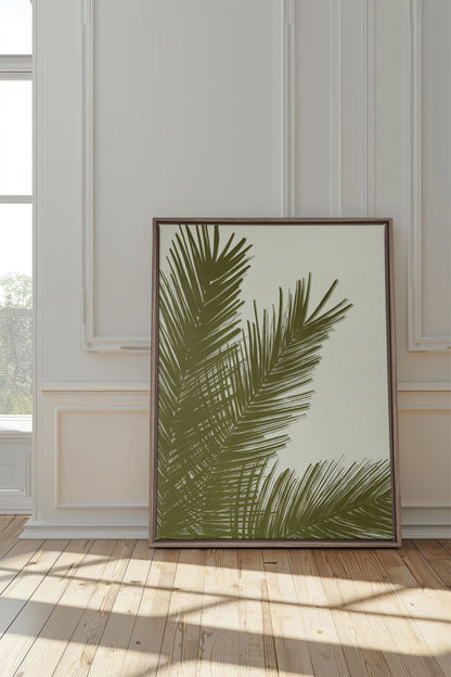 SOUFFLÉ TROPICAL, Werk auf gespannter Leinwand