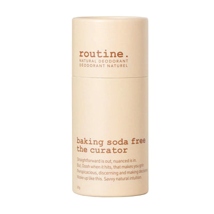 Routine Natural Deodorant|The Curator: Eucalyptus, Geranium, Black Spruce & Cocoa|Sensitive Skin Formula, Aluminum Free, Natural Deodorant for Women & Men, Deodorant Stick, 50 grams 🍁 All In One Marketplace Canada