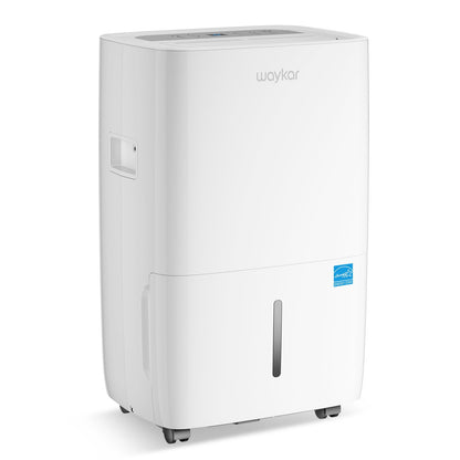 Waykar 80 Pints 2025 Energy Star Dehumidifier for Spaces up to 5,500 Sq. Ft for Basement and Home, Large Room with Drain Hose and 1.14 Gallons Water Tank 🍁 All In One Marketplace Canada
