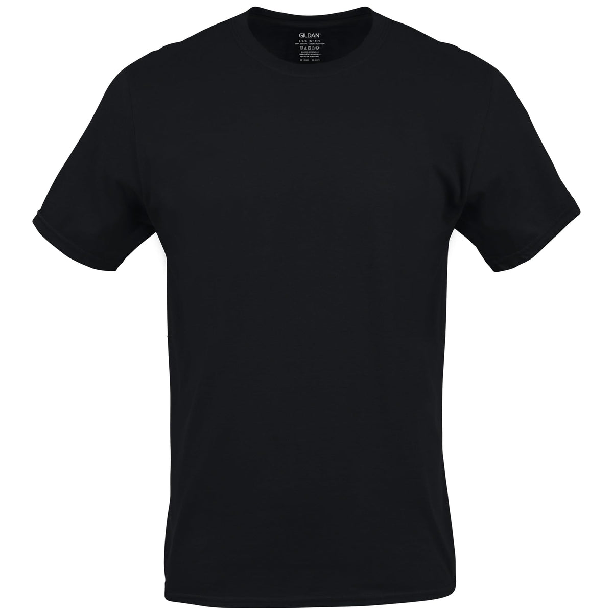 GILDAN Men's Crew T-Shirts, Multipack, Style G1100, Black (6-Pack), X-Large 🍁 All In One Marketplace Canada