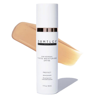 DRMTLGY Anti-Aging Tinted Moisturizer SPF 46 – Sheer Face Sunscreen & Lightweight Makeup with Broad Spectrum UV Protection – Hydrating Skin Care & Face Moisturizer – FSA HSA Eligible (1.7 oz) 🍁 All In One Marketplace Canada