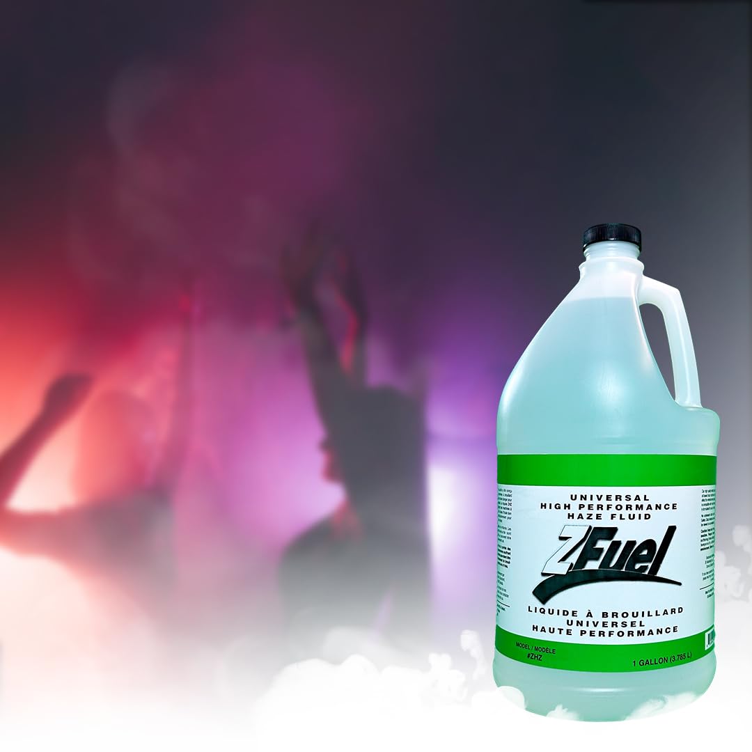 Z Fuel ZHZ Universal High Performance Oil Based Haze Fluid - 3.78 Litres - Formulated for Oil Based Haze Machine - Perfect for Halloween, Parties, Weddings, Clubs