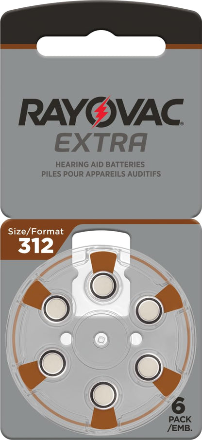 RAYOVAC® Extra Size 312 Hearing Aid Batteries (60 Batteries) 🍁 All In One Marketplace Canada