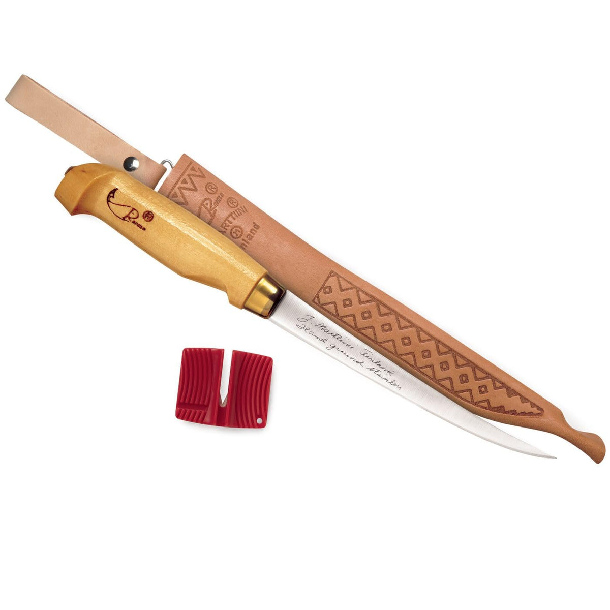 Rapala 6" Fish'n Fillet Knife / Single Stage Sharpener / Sheath (BPFNF6SH1) 🍁 All In One Marketplace Canada