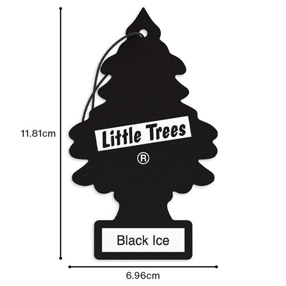 LITTLE Air Fresheners Car Air Freshener. Hanging Tree Provides Long Lasting Scent for Auto or Home. Black Ice, 24 Air Fresheners 🍁 All In One Marketplace Canada