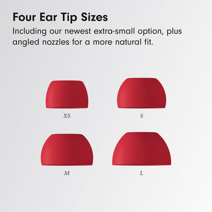 Beats Solo Buds - Wireless Bluetooth Earbuds | 18 Hours of Battery Life | Apple & Android Compatibility | Built-in Microphone - Transparent Red 🍁 All In One Marketplace Canada