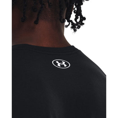 Under Armour Men's Sportstyle Logo Short Sleeve T Shirt, (001) Black / / White, Large 🍁 All In One Marketplace Canada