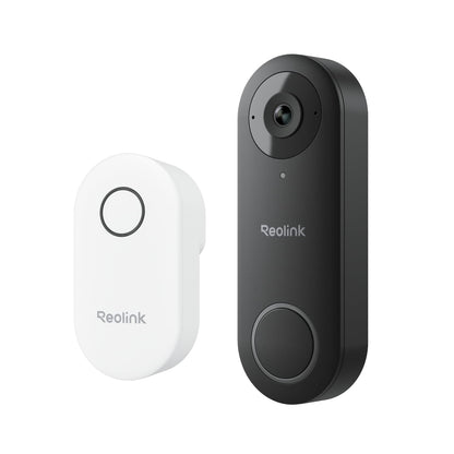 REOLINK Video Doorbell Camera WiFi, 2K Wired Doorbell Camera for Home Security, 2.4/5GHz WiFi, 180° Diagonal, Smart Detection, microSD Card/Cloud Storage, Indoor/Outdoor Surveillance (Chime Included) 🍁 All In One Marketplace Canada