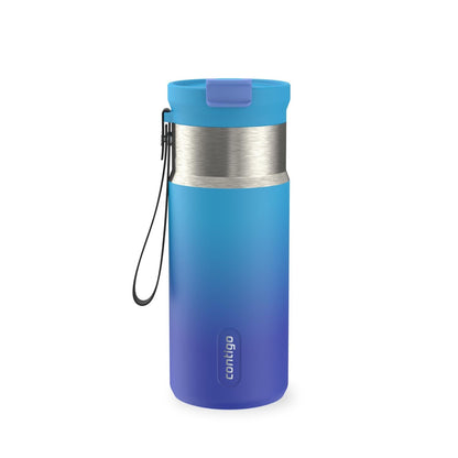 Contigo DualSip 16 oz Compact Water Bottle w/ 2-Way Lid (Drink from Straw or Spout) | Vacuum-Insulated Stainless Steel for Cold Drinks | 100% Leakproof | BPA & Lead-Free | Dishwasher Safe 🍁 All In One Marketplace Canada