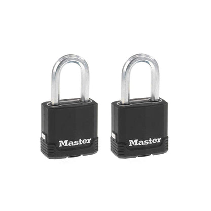 Master Lock Magnum Heavy Duty Outdoor Padlock with Key, 2 Pack Keyed-Alike M115XTLF 🍁 All In One Marketplace Canada