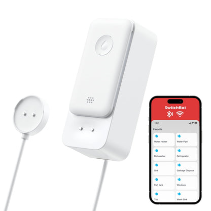 No Hub Required WiFi Water Sensor, Smart Water Leak Detector, 100dB Adjustable Alerts & App Alerts, IP67 Waterproof, Wireless Detector for Home with 1m Sensing Cable (Support 2.4G) 🍁 All In One Marketplace Canada