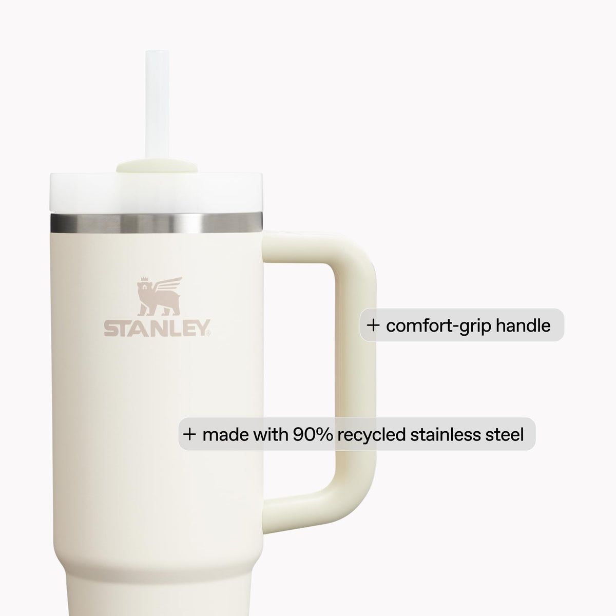 STANLEY Quencher H2.0 Tumbler with Handle and Straw 30 oz | Flowstate 3-Position Lid | Cup Holder Compatible for Travel | Insulated Stainless Steel Cup | BPA-Free | Coastal Teal 🍁 All In One Marketplace Canada