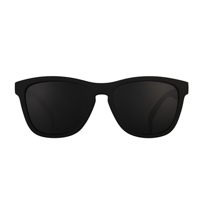goodr A Unicorn's Calamity Polarized Sunglasses, Medium Sized (OG), Black Solid Frames with Black Non-Reflective Glare Reducing Lenses, UV400 Protection, No Slip, No Bounce 🍁 All In One Marketplace Canada