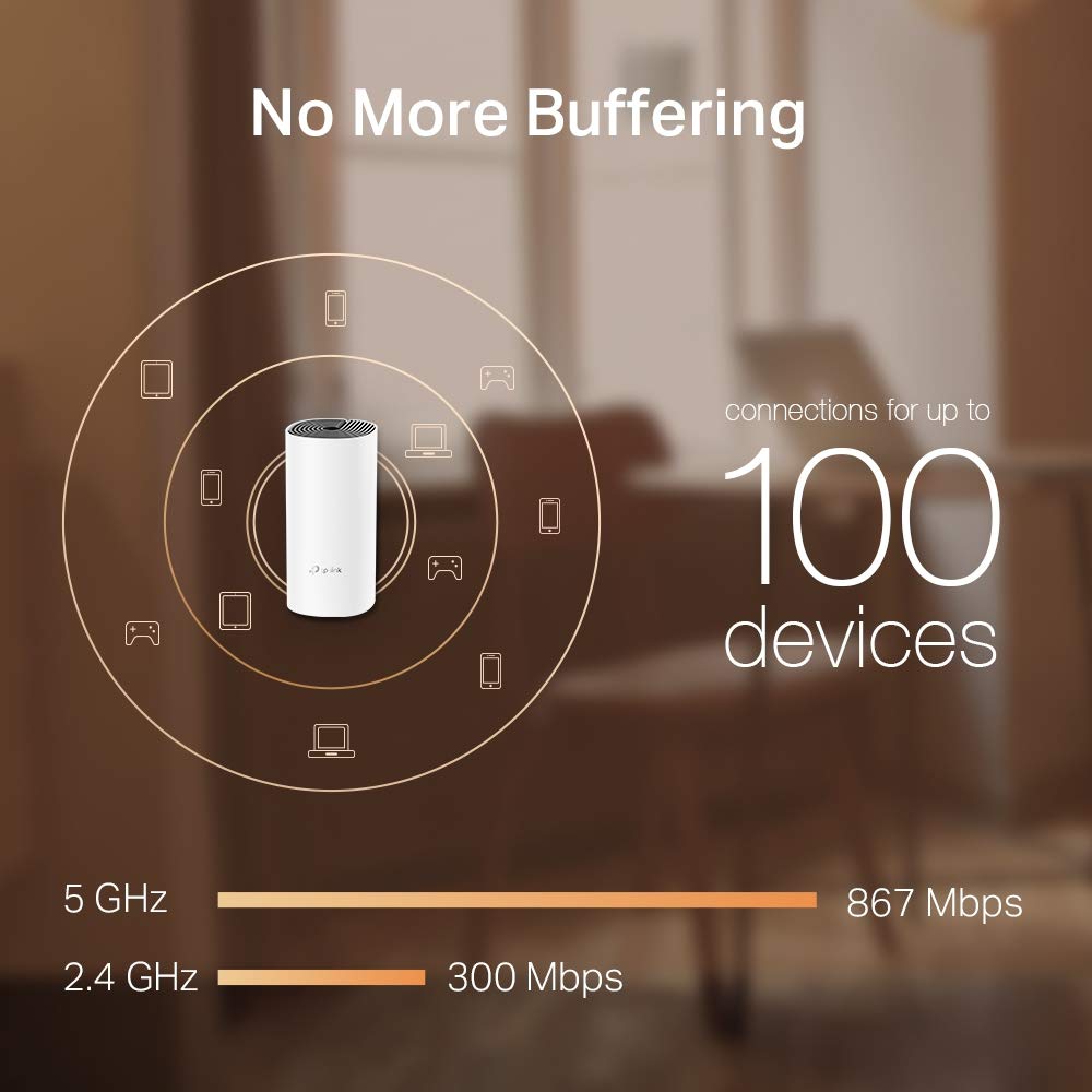 TP-Link Deco Whole Home Mesh WiFi System (Deco M4) – Up to 3,800 Sq. Ft. Coverage, WiFi Router and Extender Replacement, Parental Controls, 2-Pack 🍁 All In One Marketplace Canada