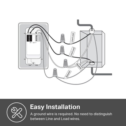 Kasa Matter Smart Wi-Fi Light Switch by TP-Link (KS205P3) - Neutral Wire and 2.4GHz Wi-Fi Connection Required, Works with Apple Home, Alexa & Google Home, No Hub Required, 3-Pack, White 🍁 All In One Marketplace Canada