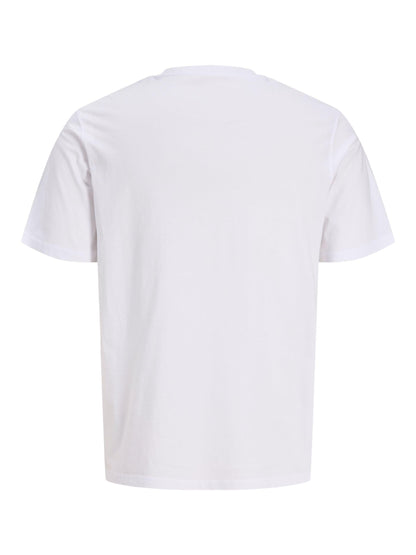JACK & JONES Men's Regular Fit T-Shirt JJEORGANIC Basic TEE SS O-Neck NOOS White Large 🍁 All In One Marketplace Canada