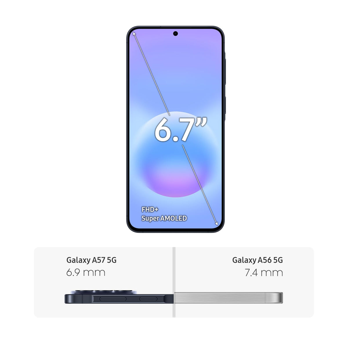Samsung Galaxy A57, 256GB, Awesome Navy 5G (CAD Version)