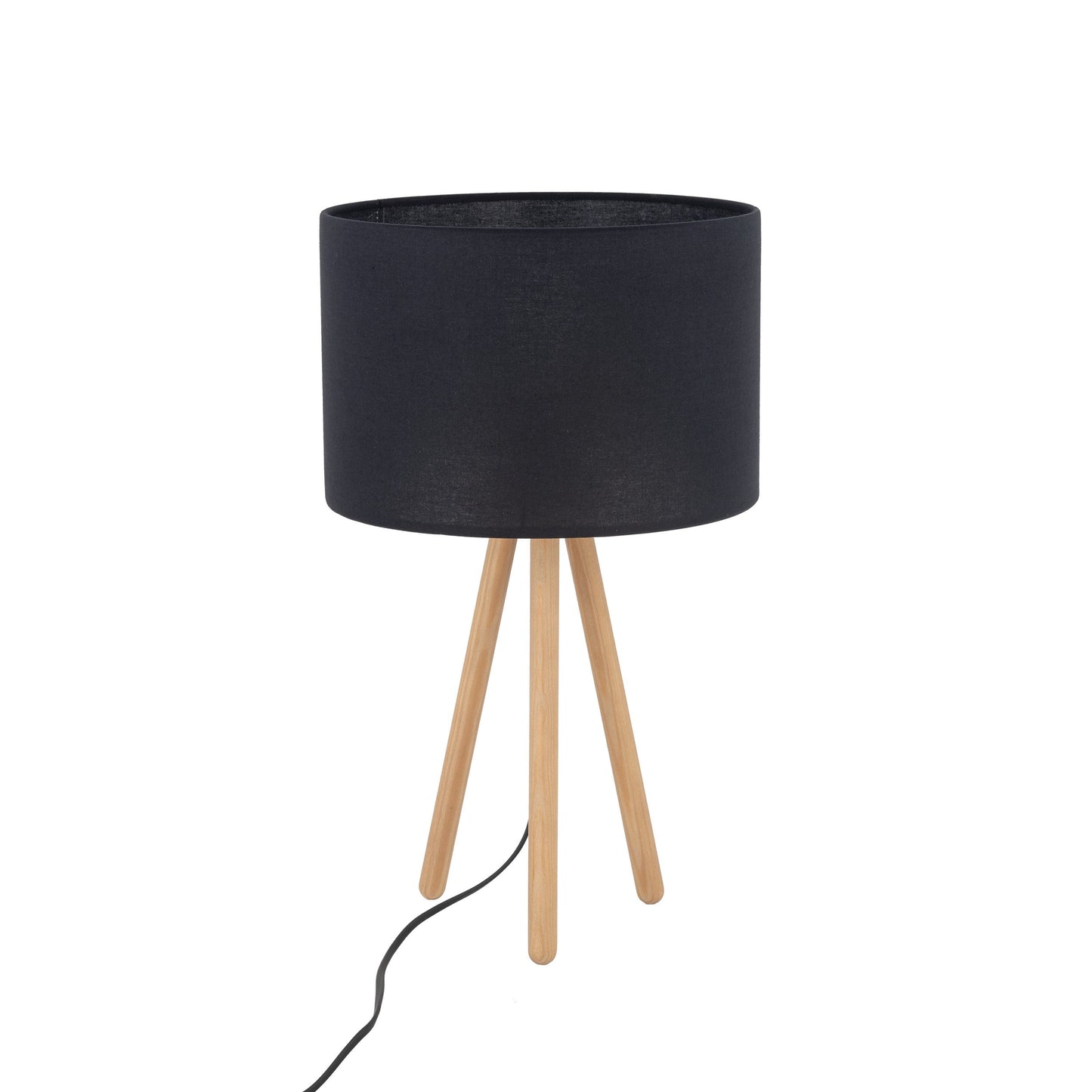 TOKYO Wood Tripod Table Lamp for Bedroom & Nightstand (Clearance)