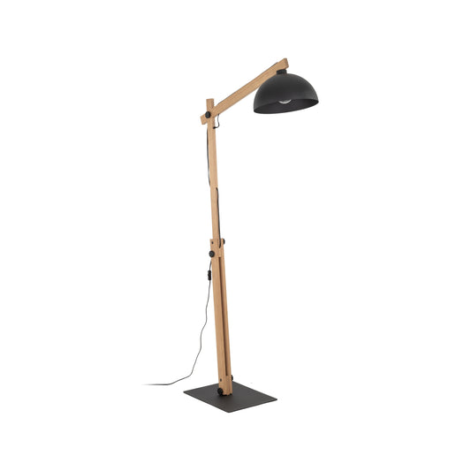 OSLO Black Scandinavian Floor Lamp for Living Room, Bedroom & Office – Modern Minimalist Lighting - AURABAGS SHOP