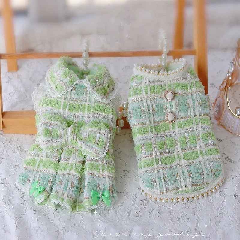 Dog Dress & Shirt Set | Enchanted Sibling Outfit Set