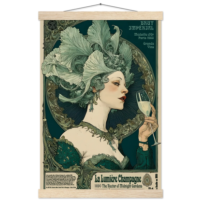 La Lumière Champagne - Poster & Framed Print