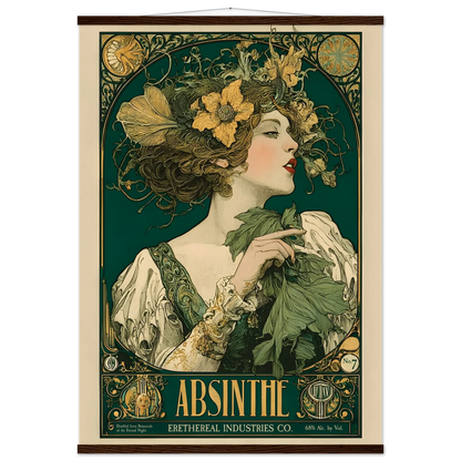 L’Absinthe d’Ombre - Poster & Framed Print