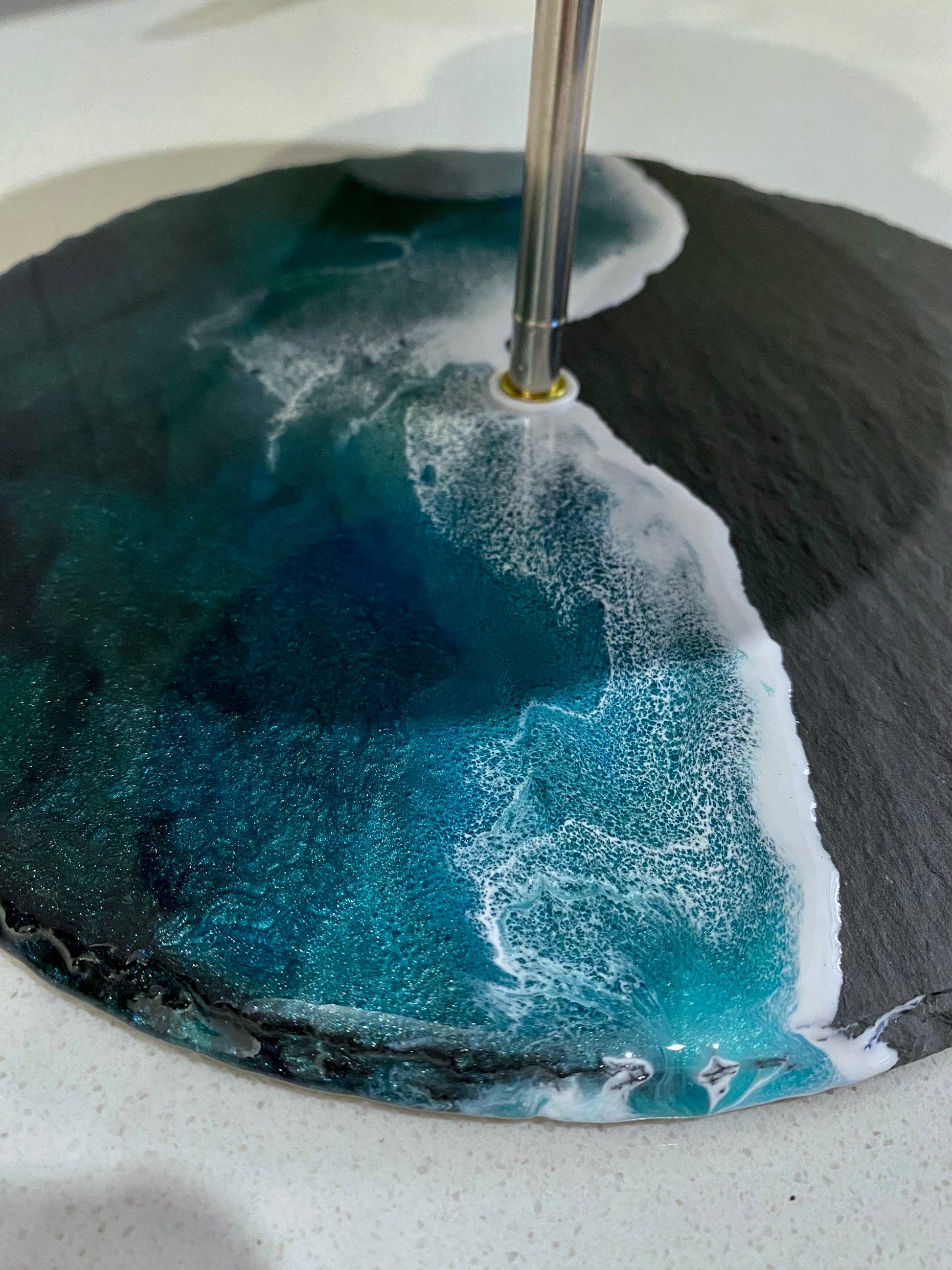 Slate Tiered Serving Platter - AURABAGS SHOP
