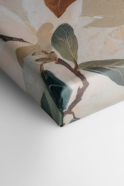 MAGNOLIENBLÜTEN, Kunstwerk auf gespannter Leinwand