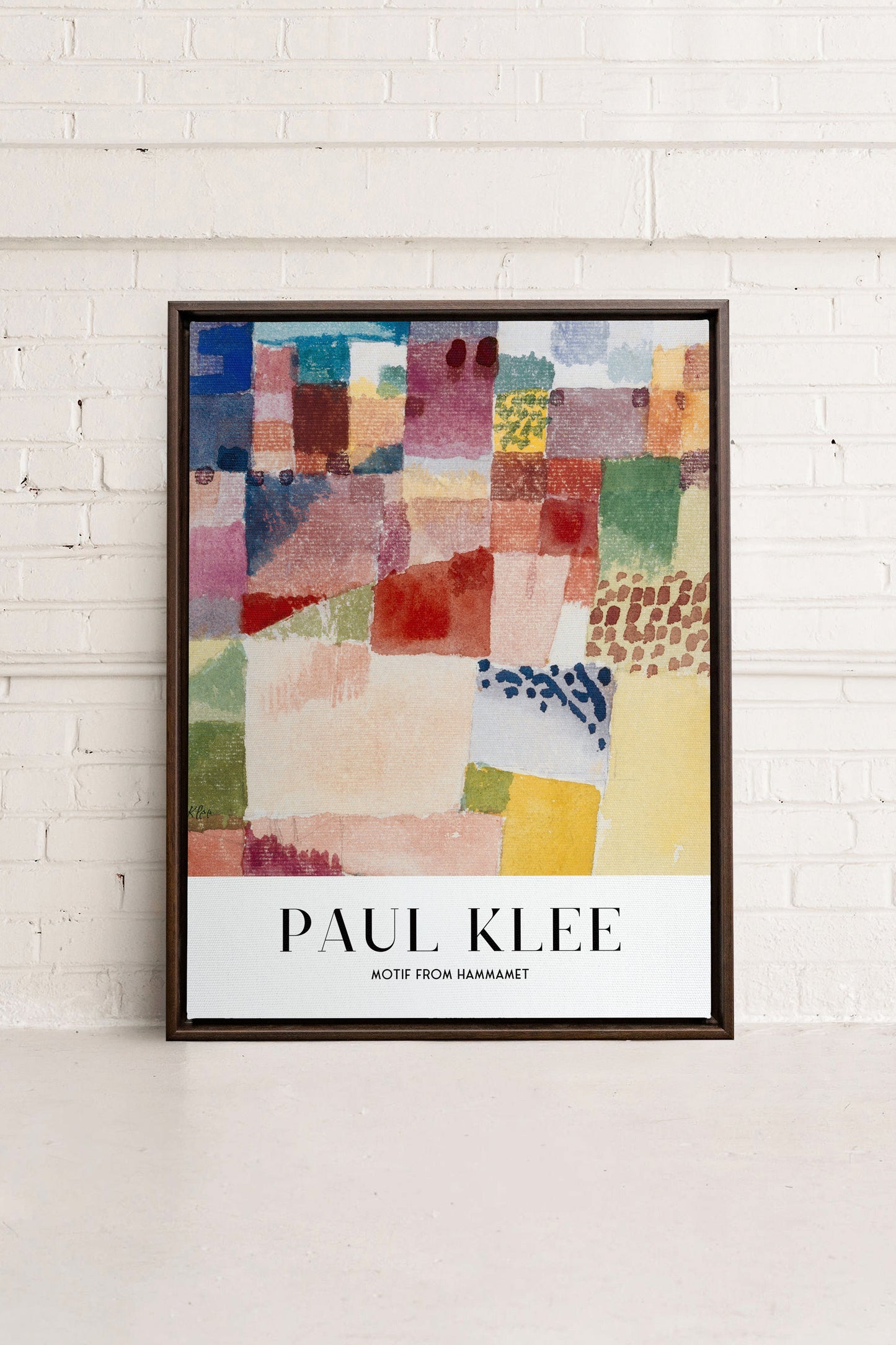 PAUL KLEE II, Mischtechnik auf Leinwand