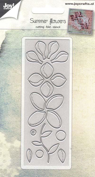 Joy! Crafts Die - Flowers with foldline