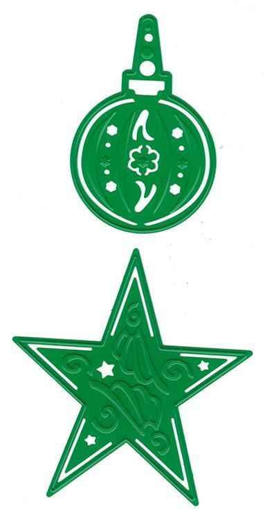 Joy Crafts Die - Christmas Ornament & Star