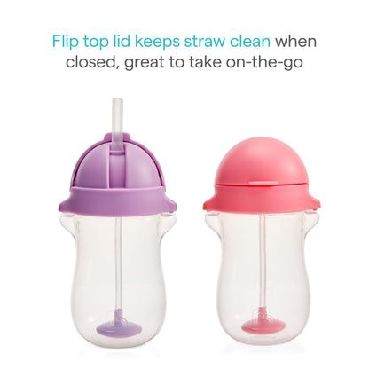 Munchkin Any Angle Weighted Straw Blue and Green Cup, 2 Count 🍁 All In One Marketplace Canada