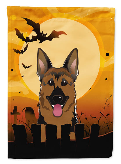 Caroline's Treasures BB1769GF Halloween German Shepherd Garden Size Flag, Small, Multicolor