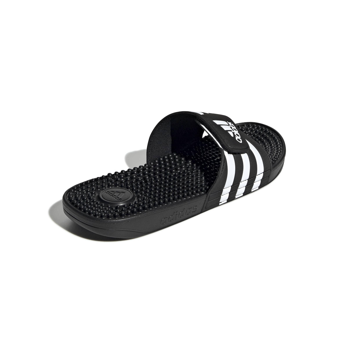adidas Unisex-Adult Adissage, Core Black/White/Core Black, 10 🍁 All In One Marketplace Canada