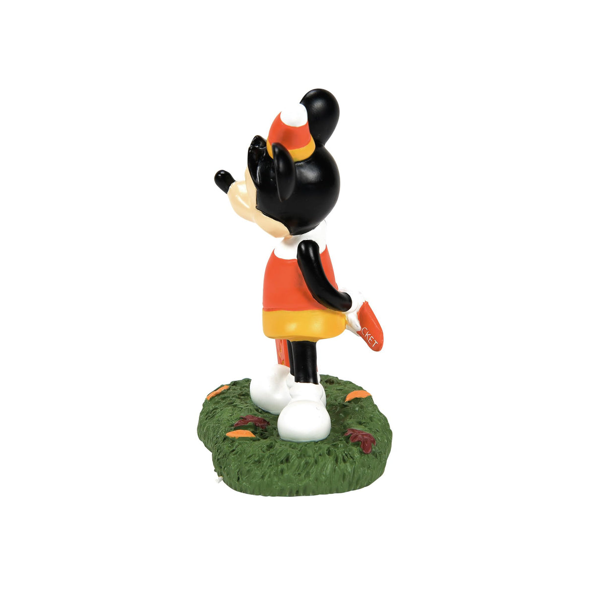 Department 56 Disney Village Halloween Accessories Mickey Mouse Buys a Ticket Figurine, 3 Inch, Multicolor