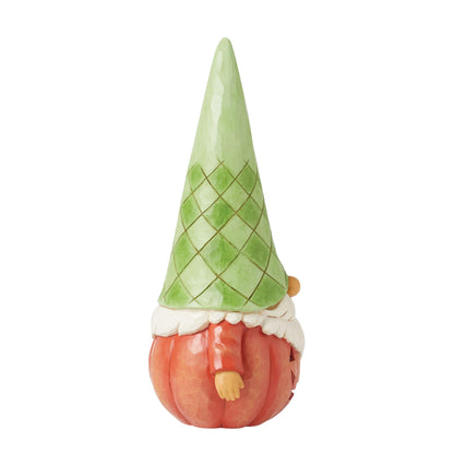 Enesco Jim Shore Heartwood Creek Halloween Pumpkin Gnome with Candy Figurine, 6.97 Inch, Multicolor