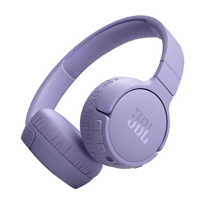 JBL Tune 670NC - Adaptive Noise Cancelling with Smart Ambient Wireless On-Ear Headphones, Up to 70H Battery Life with Speed Charge, Lightweight, Comfortable and Foldable Design (Purple) 🍁 All In One Marketplace Canada