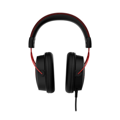 HyperX Cloud Alpha - Gaming Headset, Dual Chamber Drivers, Legendary Comfort, Aluminum Frame, Detachable Microphone, Works on PC, PS4, PS5, Xbox One/ Series X|S, Nintendo Switch and Mobile – Red 🍁 All In One Marketplace Canada