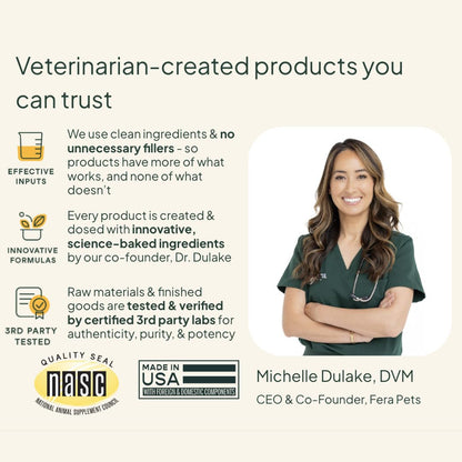 Fera Pets Turkey Tail Mushroom for Dogs & Cats - USDA Organic Supplement - Cognitive and Immune Support - Enhances Liver Function - Supports a Healthy Gut - Powder - 120 Scoops 🍁 All In One Marketplace Canada