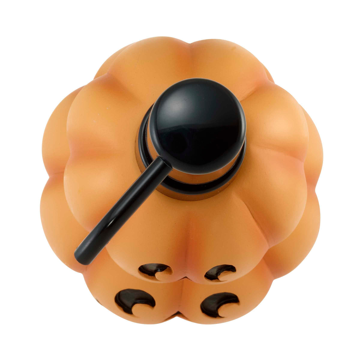 Avanti Linens – Soap Dispenser, Decorative Lotion Pump for Bathroom or Kitchen Countertop, Hand Painted Resin Halloween Decor (Stacked Pumpkins)