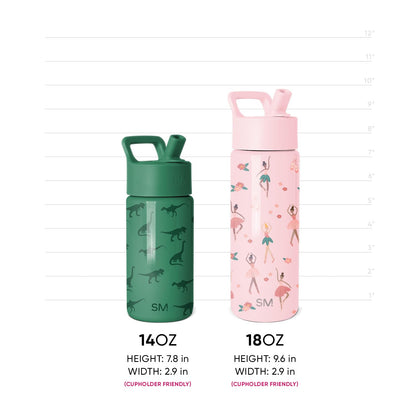 Simple Modern Disney Cars Kids Water Bottle & Toddler Cup | 18oz 🍁 All In One Marketplace Canada
