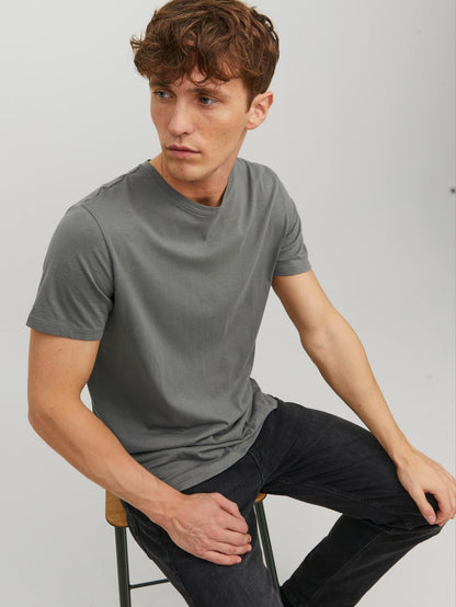 JACK & JONES Men's Long Line Fit T-Shirt JJENOA TEE SS Crew Neck NOOS Black XL 🍁 All In One Marketplace Canada